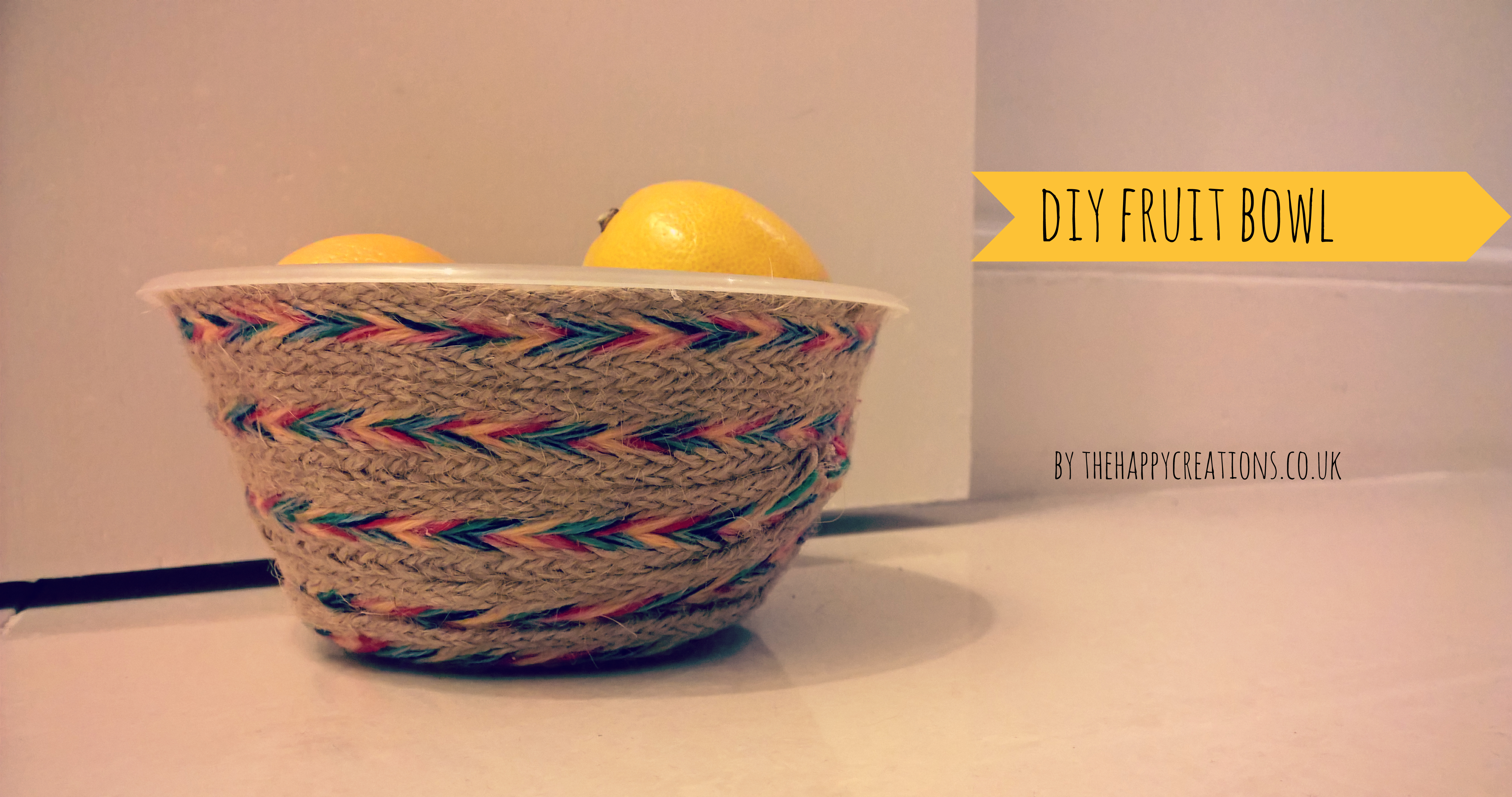 DIY FRUIT BOWL