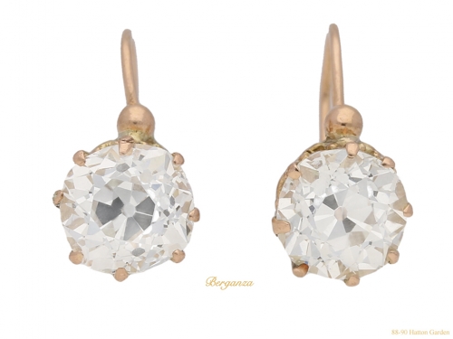Vintage Diamond Earrings from Berganza