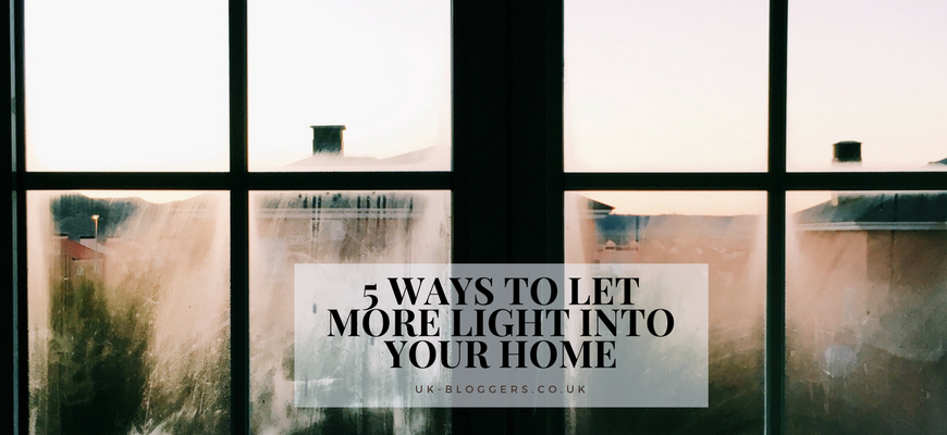5 Ways to Let More Light into Your Home