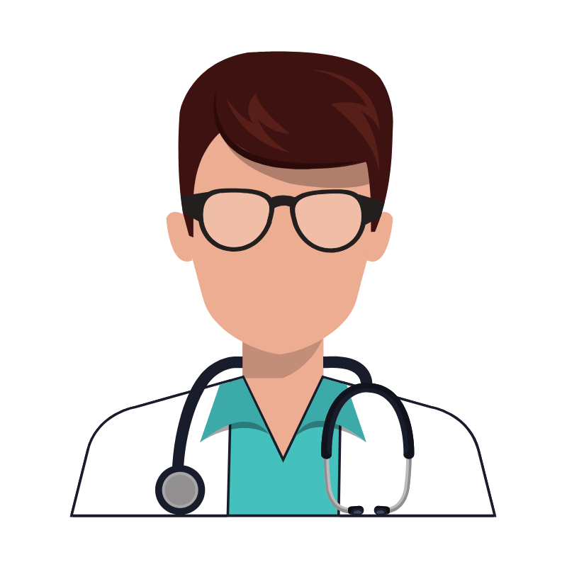 Vector of a doctor